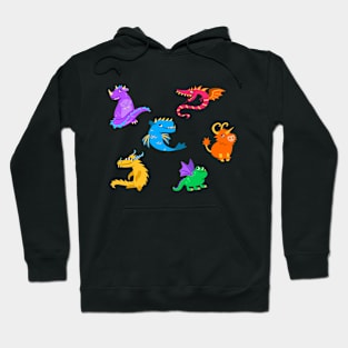 Cute Monster Friends! Hoodie